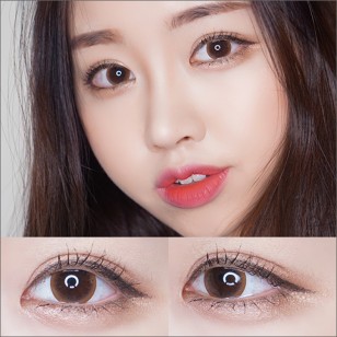 韓版 Lacelle Grace Daily Crystal Brown